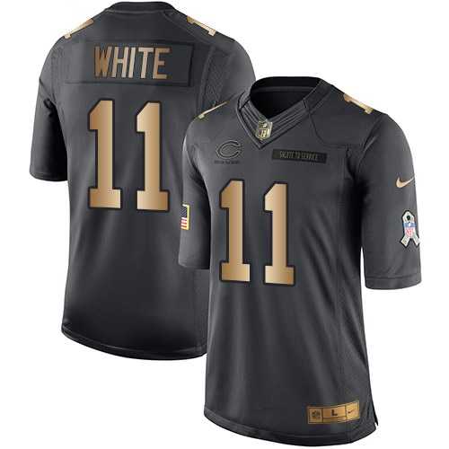 Nike Bears 11 Kevin White Anthracite Gold Salute To Service Limited Jersey Dzhi,We sell and wholesale Nike Bears 11 Kevin White Anthracite Gold Salute To Service Limited Jersey Dzhi on line form chian!